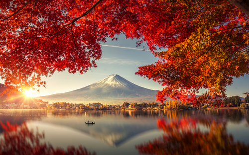 Mount Fuji - Herbststimmung - © Olah - stock.adobe.com