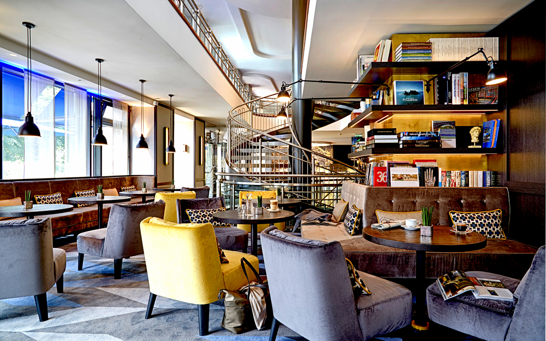 Seaside Park Hotel Leipzig - Bibliothek - © Seaside Collection