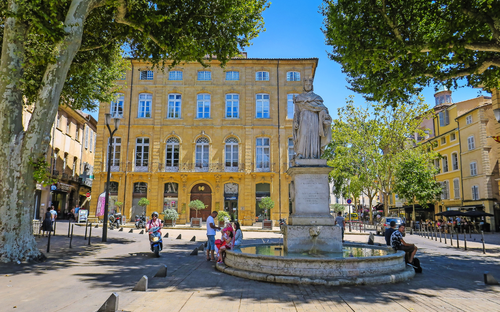Aix-en-Provence - Fontaine du Roi René - © Kevin - stock.adobe.com