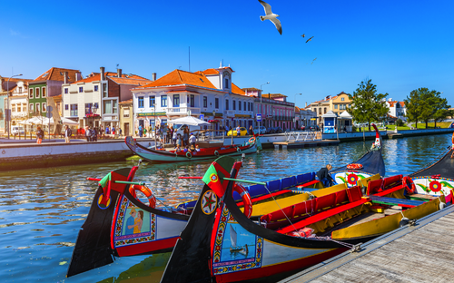 Aveiro - Bunte Boote - © 2018 Liubomir Paut