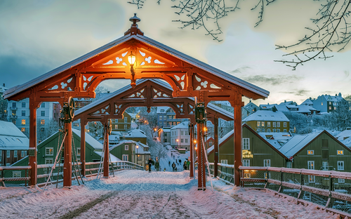 Trondheim - Gamle Bybro - © Blickfang - stock.adobe.com