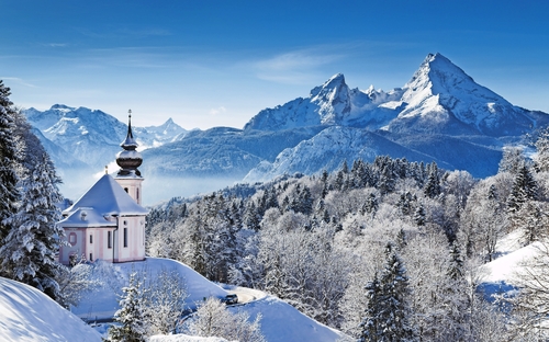 Watzmann - Kirche von Maria Gern