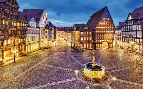 Hildesheim - historische Altstadt - © Mapics - Fotolia