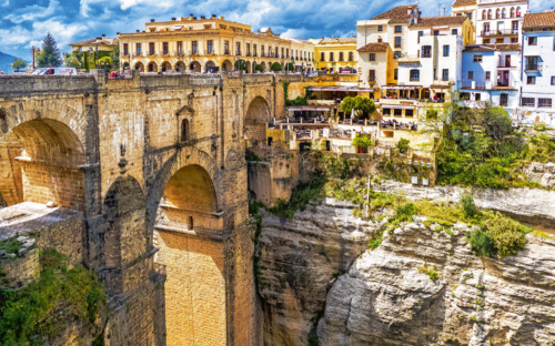 Ronda - Blick auf die Stadt