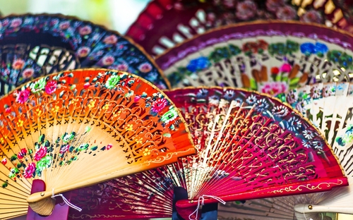 Spanische Fächer - © David Acosta Allely - Fotolia