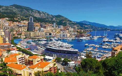 Blick auf den Hafen von Monaco - © barbibouille - Fotolia