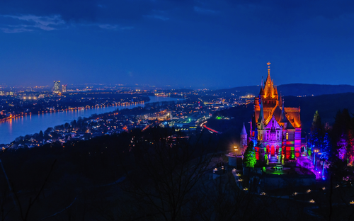 Schloss Drachenburg - Silvester - © majonit - stock.adobe.com