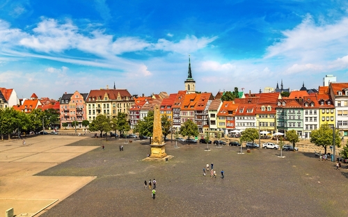 Erfurt - Historisches Stadtzentrum - © Sergii Figurnyi - stock.adobe.com