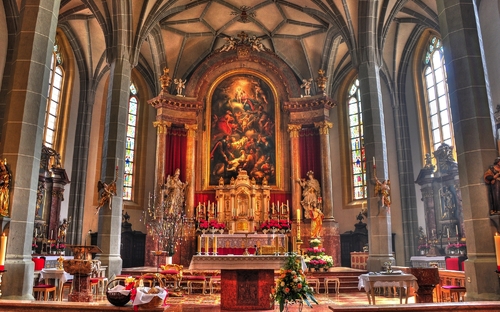 Altötting - Stiftspfarrkirche St. Philipp - ©Rolandst - stock.adobe.com
