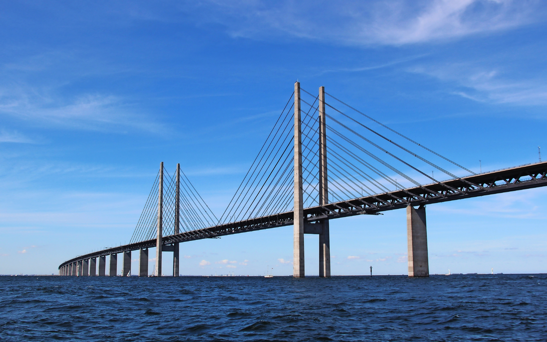 Öresund Brücke - Verbindung zwischen Dänemark und Schweden - © TobiasW - Fotolia